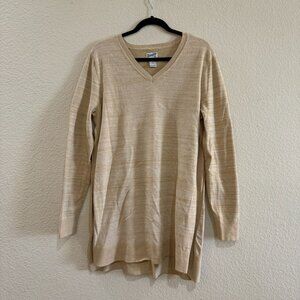 Duluth XL Tan Sweater Tunic